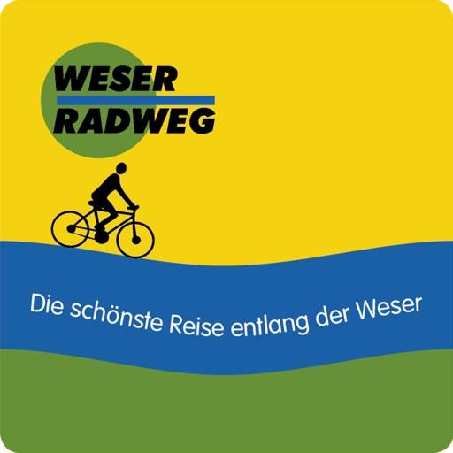 Offizielle Weser-Radweg-App Symbol