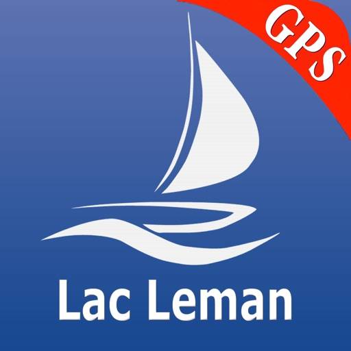 Lac Léman GPS Cartes Nautiques icône
