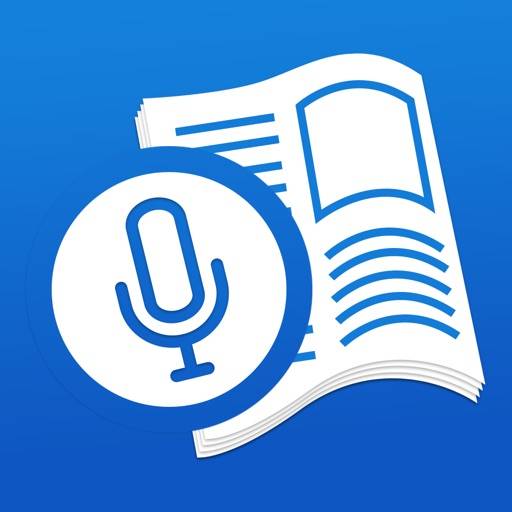 Lector de voz - textos a audio icono