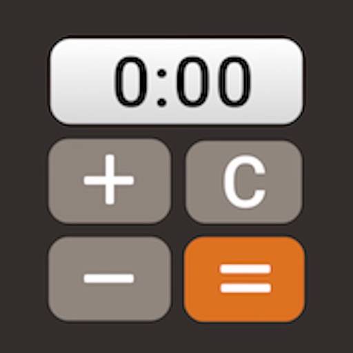 Calculateur d'heures et de min icon