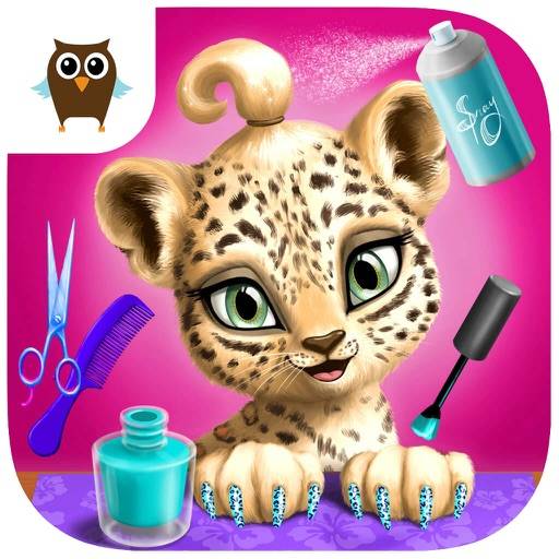 Jungle Animal Hair Salon - Wild Pets Haircut & Style Makeover - No Ads icono