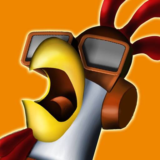 Cluck Yegger in Escape from the Planet of the Poultroid app icon