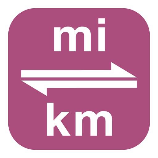 Miles to Kilometers | mi to km app icon