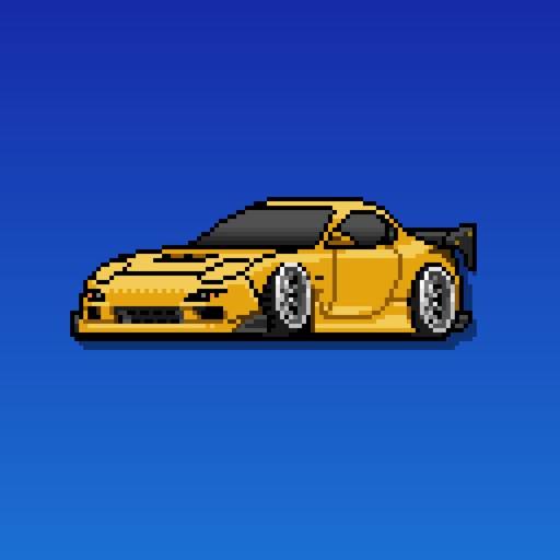 Pixel Car Racer icona