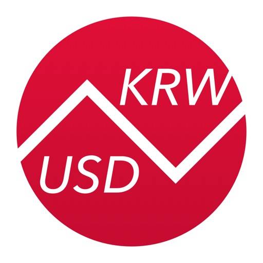 South Korean Won To US Dollars – Currency Converter (KRW to USD) app icon