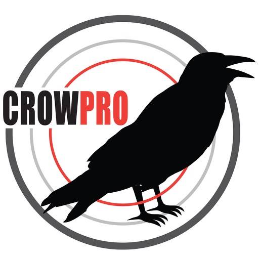Crow Calling App-Electronic Crow Call-Crow ECaller Symbol