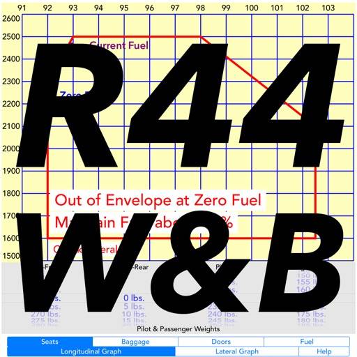 R44 Weight & Balance икона