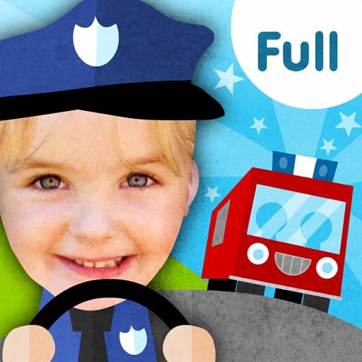 Toddler Car Puzzle Game & Race app icon