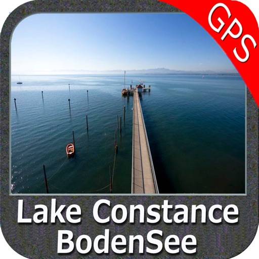 Bodensee GPS map navigator para la navegación y pesca