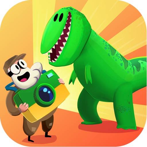 GO Jurásico - Dinosaurio Snap aventuras: Descubre y haz fotos increíbles de dinosaurios magníficos y divertidos icono