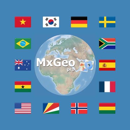 World atlas & map MxGeo Pro icon