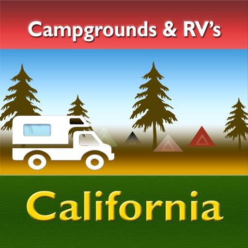 California – Camps & RV spots Symbol