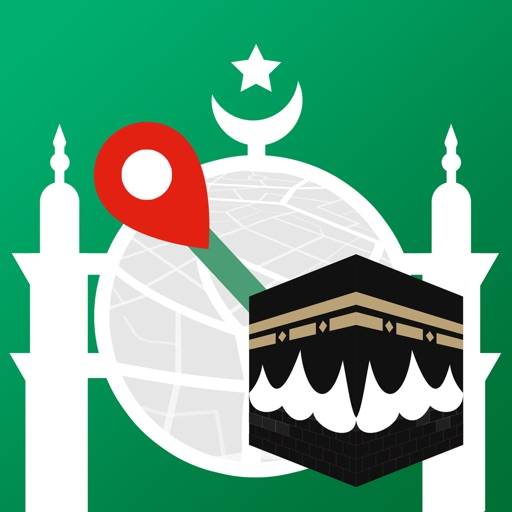 Muslim: Gebetszeiten, Qibla icon