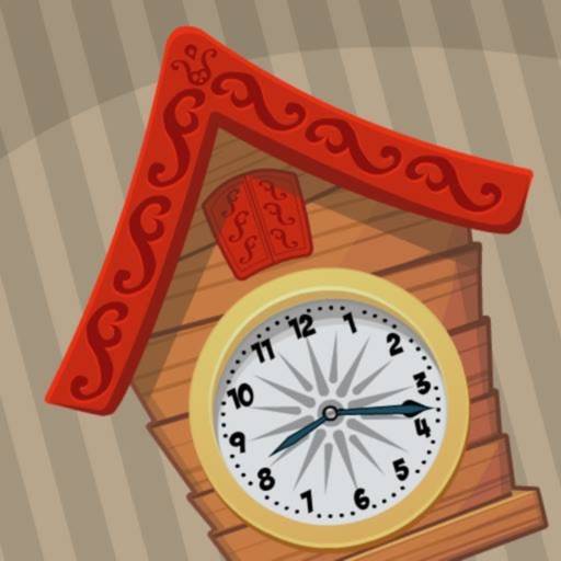 Cuckoo Clock Telling Time icon