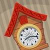 Cuckoo Clock Telling Time icona