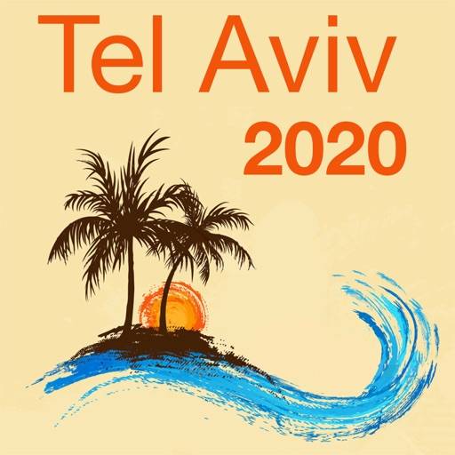 Tel Aviv 2020 offline map icon