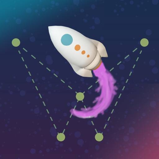 Little White Rocket: Let's fly app icon