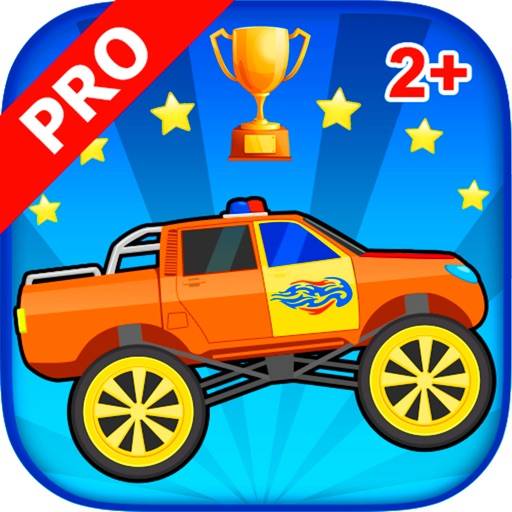 Toddler Racing Car Game for Kids. Premium icon