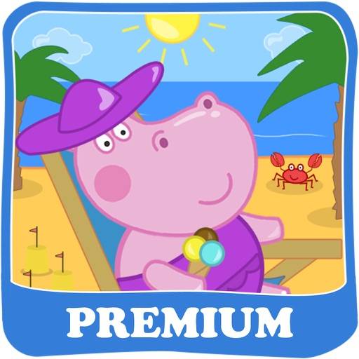 Hippo Beach Adventures. Premium icon