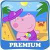 Hippo Beach Adventures. Premium icono