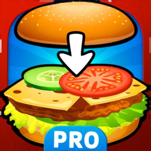 Burger Chef. Food cooking game icon