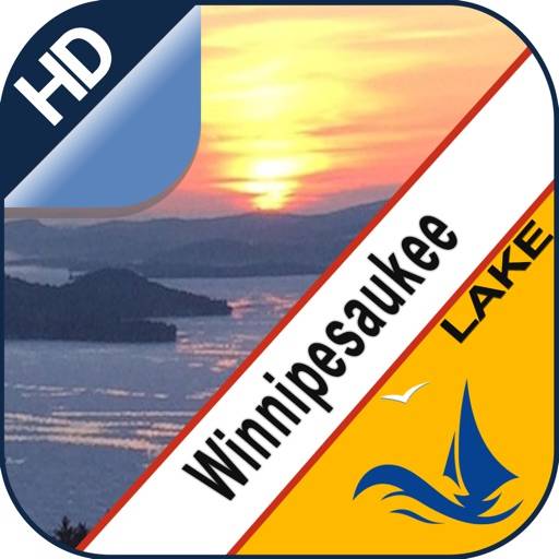 Lake Winnipesaukee offline chart for boaters app icon