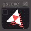 Glitchskier app icon