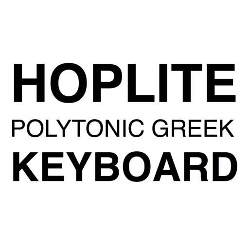 delete Hoplite Greek Keyboard