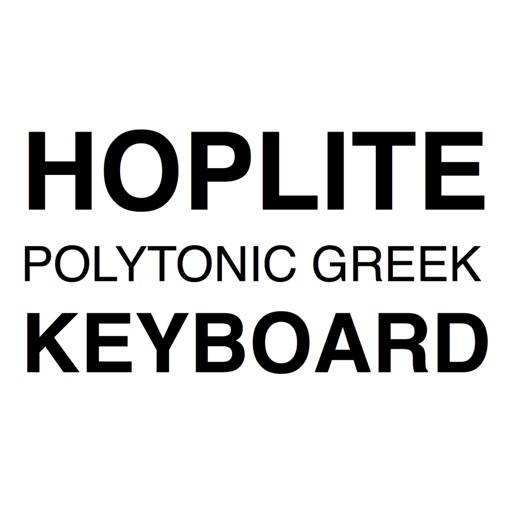 Hoplite Greek Keyboard app icon