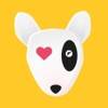 Bull Terrier Emoji Keyboard app icon