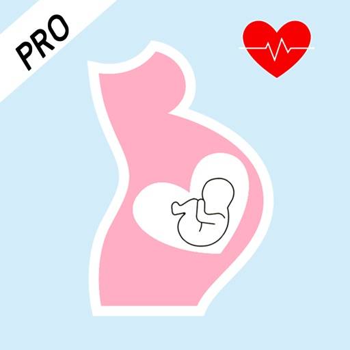 Baby heart beats icon