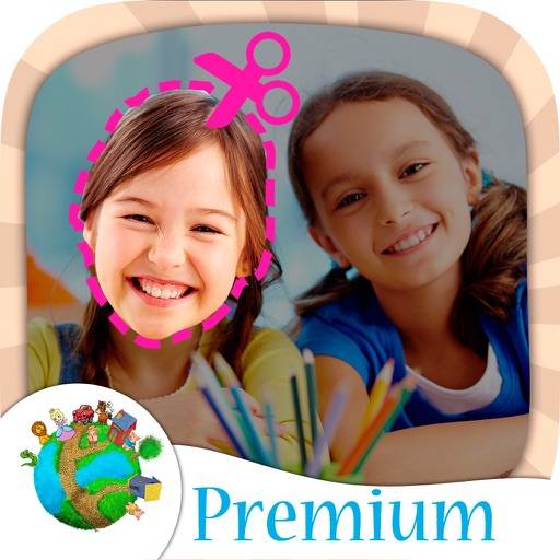 Cut & paste photo editor app icon