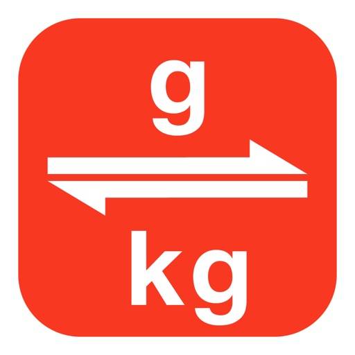 Grams to Kilograms | Gram to Kilogram | g to kg icon