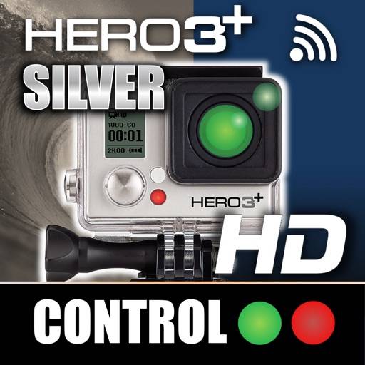 Remote Control for GoPro Hero 3 plus Silver icon