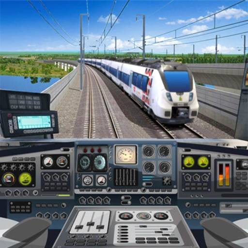 Modern Train Driver Game 2023 icona