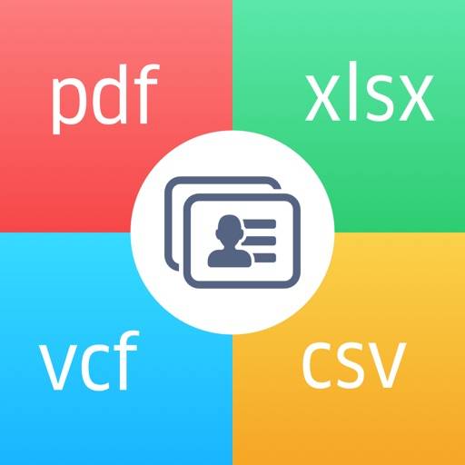 Contacts to Excel , PDF , CSV icon