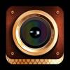 Retro Camera - Blanco y negro icono