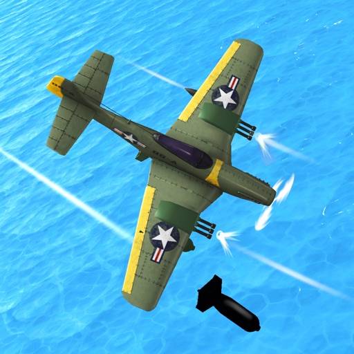 Bomber Ace: WW2 war plane game icône