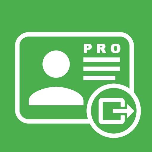 Esportare contatti icon