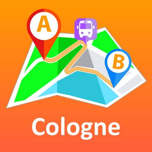 Cologne/Bonn offline map & nav icon