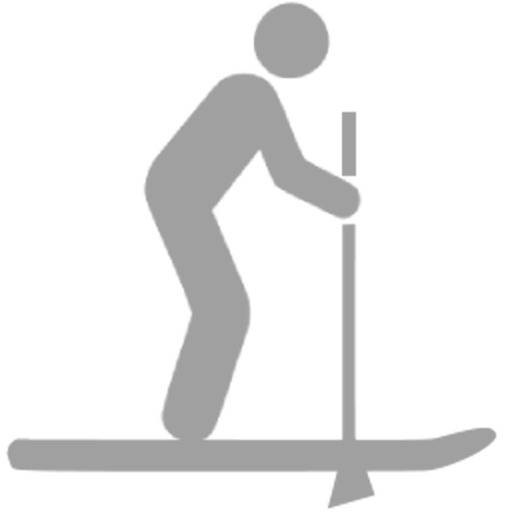 SUP - Paddle Boarding Symbol