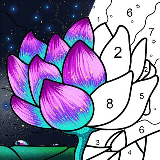 Peinture par numéro: coloriage app icon