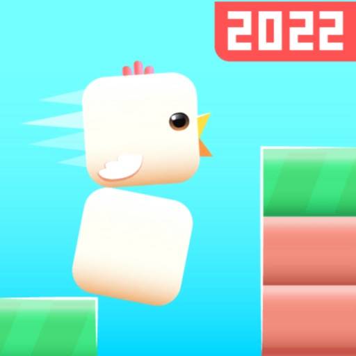 Square Bird - Flappy Chicken icône
