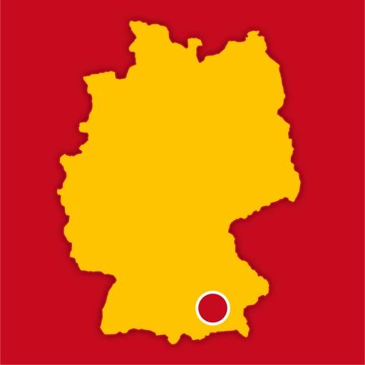 München Offline Karte Symbol