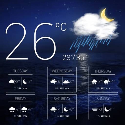 прогноз погоды & виджет app icon
