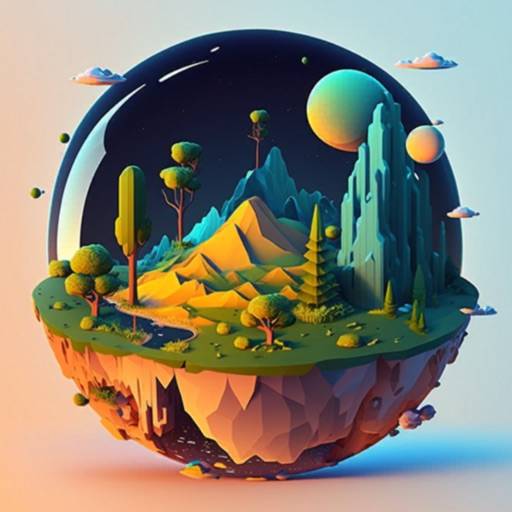 Idle Planet Miner app icon