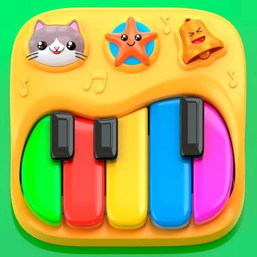 Piano for babies and kids icon