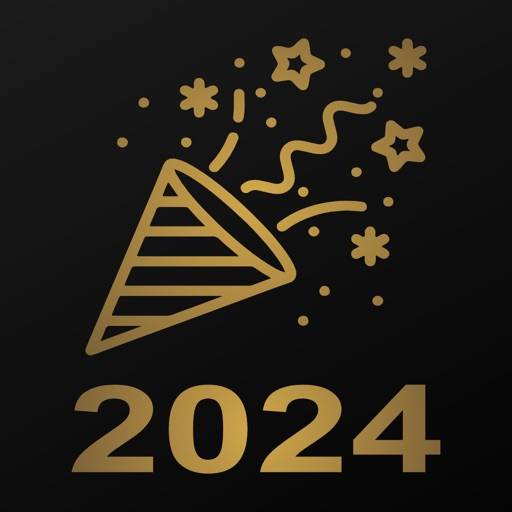 New Year's Countdown 2023-2024 Symbol
