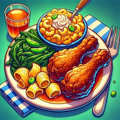 Familias virtuales: cocinar app icon