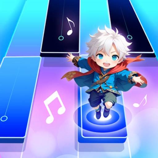 Anime Tiles: 2D Tap Piano Game